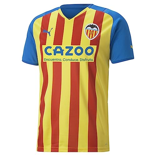 PUMA Valencia CF Tercera Equipación 2022-2023, Camiseta, Dandelion-Red, Talla S