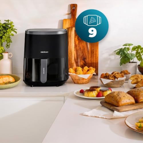 Cecotec Heißluftfritteuse Cecofry Fantastik Window 4000 Hot, 4L Kapazität – Ansicht 6