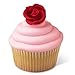 Wilton Rose Shaped Icing Decorations, 8-Count