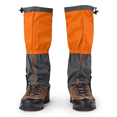 Guêtres de neige légères Tyenaza 45,5x19,7 cm étanches pour marche et chasse