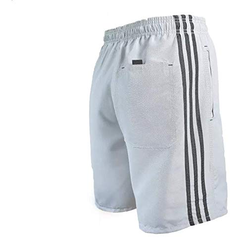 Kit 5 Bermudas Masculinas, Tactel, 3 Bolsos, P, M, G, GG, XG, XGG (Cores escuras sortidas, XG)