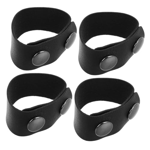 BCOATH Elastic Belts Keepers 4 Pack for Duty Belt Riggers Belt Harness Outdoor Small Belt Buckle Clips Comfortable Fit