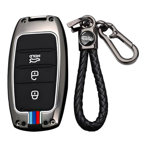 Coque de clé pour Kia Rio Sorento protection étui noir 3 boutons auto