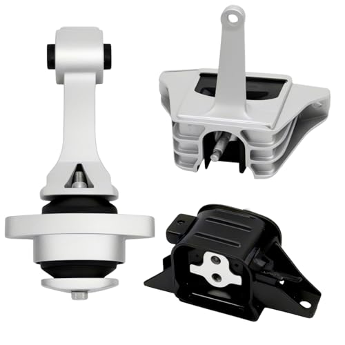 dexepe 3Pcs Engine Motor Transmission Mount Set Compatible with Hyundai Kia Elantra IONIQ Seltos 2017-2022 1.4T 1.6T 1.6L 2.0L Engine Mounts Replace A71210 A71100 A71207