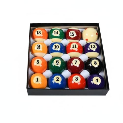 MYADDICTION 16 Pieces 16-Ball Billiard Set High Hardness Standard