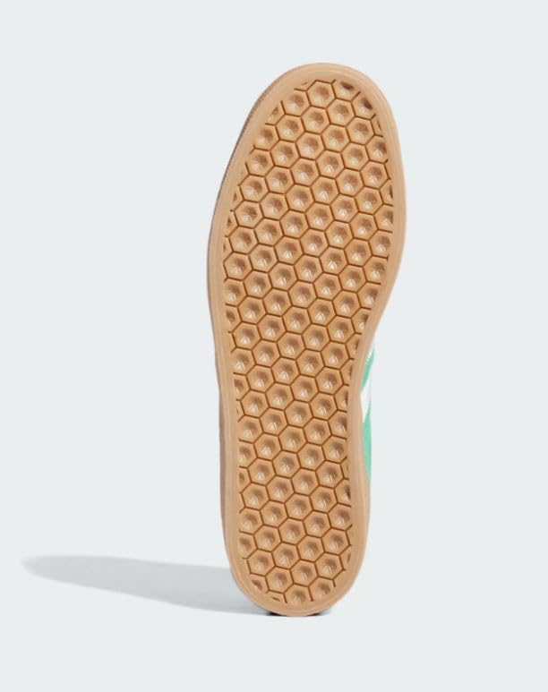 adidas Unisex Gazelle ADV GreenFtwr White/Gold met. 5 US3