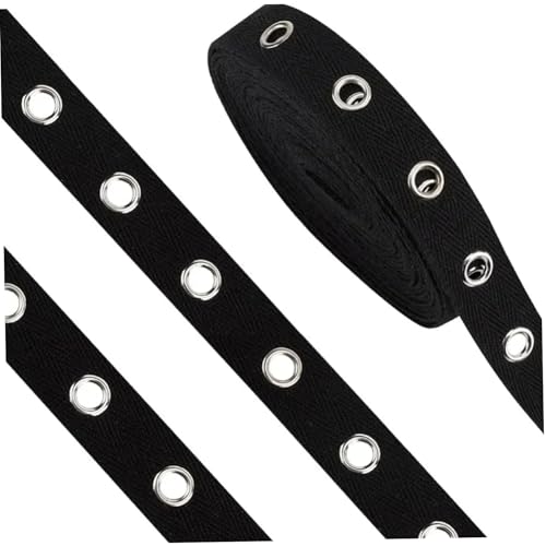 Ruban à œillets en coton garniture couture de précision 2,5cm