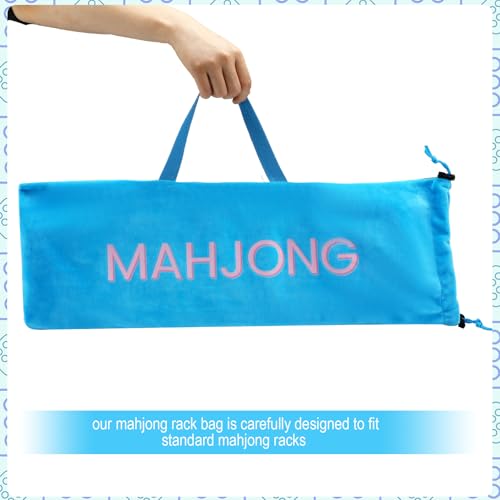 Bolsa de almacenamiento para rack Mahjong 22 x 9 pulgadas miniatura 4