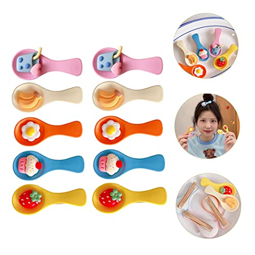 Épingles à cheveux filles maintien doux forme cuillère