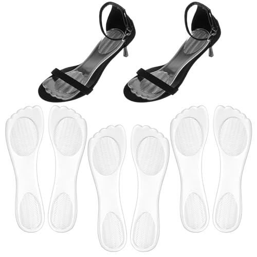 3Pairs Gel Insoles for Women