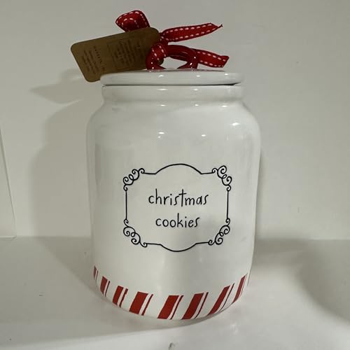Rae – CHRISTMAS COOKIES CERAMIC JAR | Cookie Canister, Kitchen