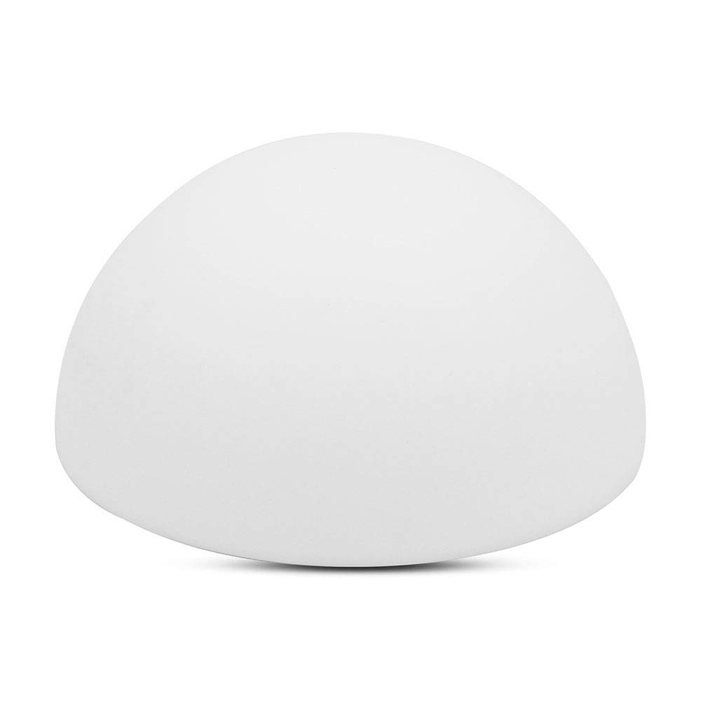 V-TAC Lámpara LED de Tierra Media Esfera Light Ø50 cm Multicolor RGB batería Recargable IP54 con Mando a Distancia