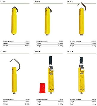 SUPERTOOL Cable Stripper and Cutter - Dismantling Tool for Stripping and Dismantling All Cables from 4-70mm Diameter (LY25-2)