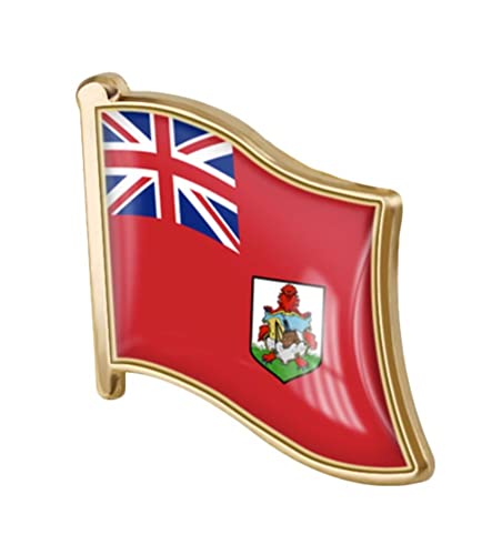 Image of vmcoatdu Country Flag Pin Badge International Travel Brooch Metal Alloy Souvenir Pin for Hat Clothes Backpack