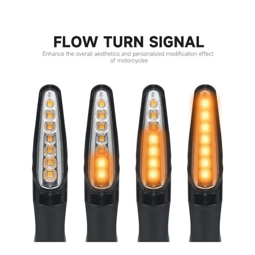 Clignotant LED de moto fluide pour remplacer indicateur Street Triple S - 4