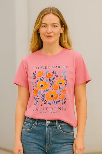 Image of Lymio T Shirt for Women's | Cute Printed Women's T-Shirts | Korean Style Casual Wear Tops | Available in Pack of 2 (T-W-L-04-06)