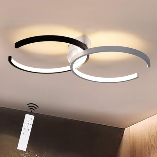 CBJKTX LED Deckenleuchte Wohnzimmer Deckenlampe Modern Schlafzimmer 54cm...