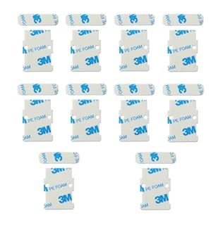 Replacement Adhesive for SimpliSafe Entry Sensors, Pre-Cut, Easy to Install, No Cutting Needed, Pack of 10 Sensor Pads & 10 Magnet Pads