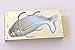 Giftshop12 Aluminum Fish Shaped Mold Pan With a Supporting Frame Size 5 Inches ( Small)