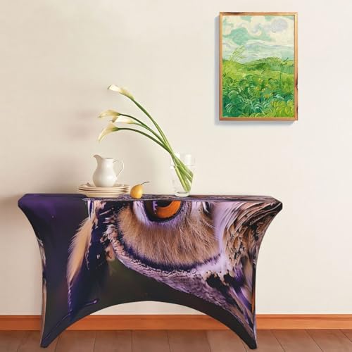 Nappe lavable avec bords élastiques pour protéger la table du salon