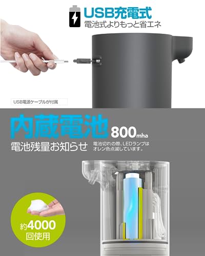 Umimileユミマイル ソープディスペンサー W2-DIS-X21 の商品画像 4