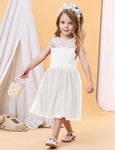 Girls Dress 2 Pieces Rainbow Short Sleeve Summer Dress And Tutu Solid Dress For Toddler #TOP12