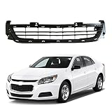 PartsFlow Grille Compatible With 2014 2015 Chevrolet Chevy Malibu For 2016 Chevy Malibu Limited Lower Bumper Matte Black Bumper Grill