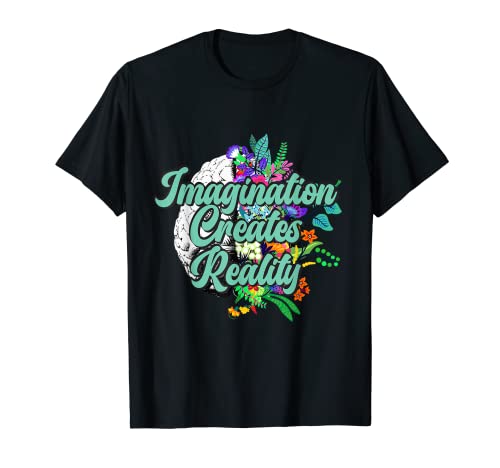 Imagination Creates Reality Neville Goddard Quote T-Shirt