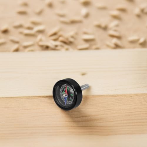 VALICLUD 2 Sets Brújula para Bicicleta para Mountain Biking con Rosca M6x35, Brújula Pequeña Portátil de Plástico e Hierro para Navegación Precisa, Fácil Instalación en Auricular y Manillar de Bicicleta miniatura 6