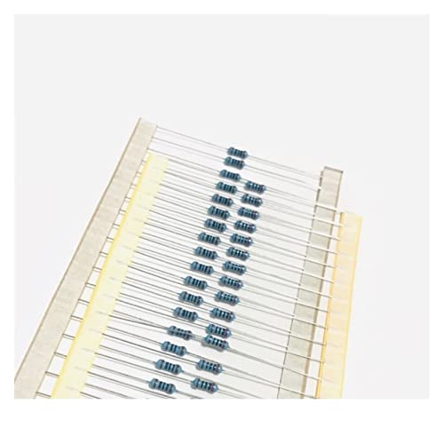 YFCDZVBH 20. 0 stücke 1/6w 1 Prozent Metallfilmwiderstand, TAUCHEN Farbringfestigkeit (Power : 1/6W, Resistance : 330K) Cover
