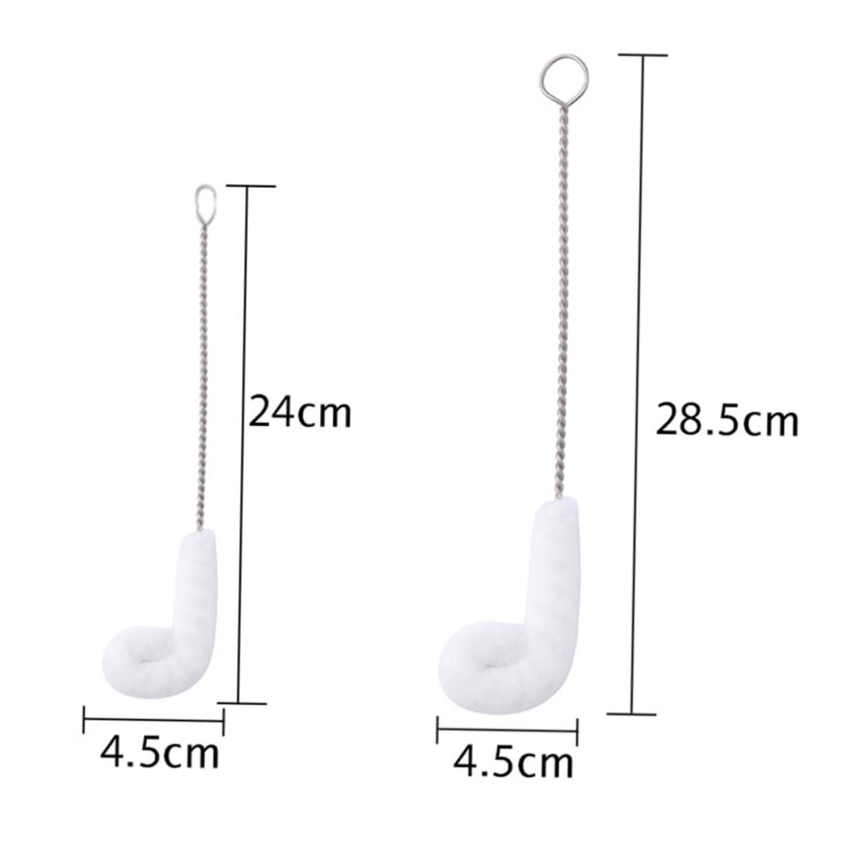 3 Series Cepillo para Botellas Flexible Cepillos De Limpieza Multiusos para Biberones Y Copas con Cerdas Suaves Accesorio Práctico para Hogar Y Cocina 4 Piezas X 3