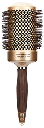 Olivia Garden NanoThermic Ceramic + Ion Round Thermal Hair Brush NT-64 (2.75 Inch)