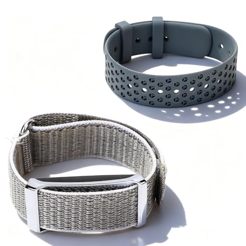 Plyisty Pulsera Inteligente, Monitor De Actividad Y Fitness Portátil, Seguimiento del Sueño Las 24 H, 127 Modos Deportivos, Pulsera Inteligente para Hombres Mujeres, 2 Correas Reloj (Silver)