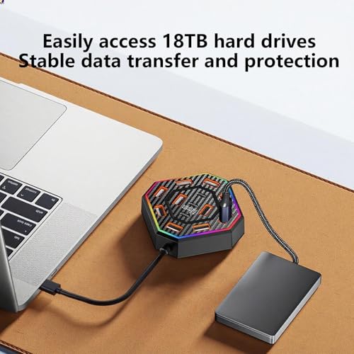 Concentrador para computadora y proyectos creativos que soluciona la falta de puertos 2