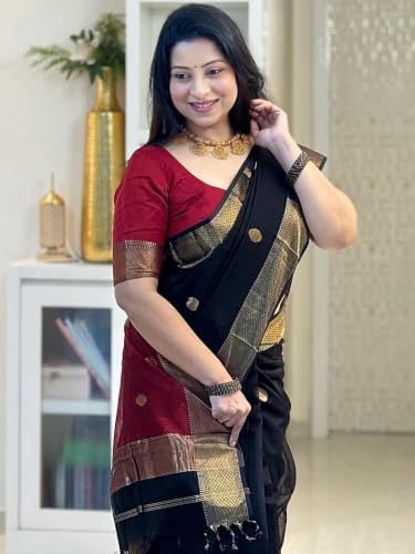 Image of Flosive Women's Premium Cotton Saree