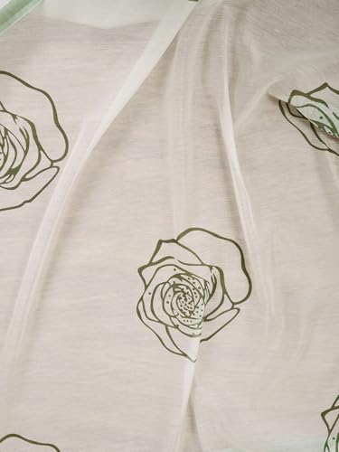 Image of Satrani Women's Chanderi Cotton Printed Ready To Wear One Minute Pre Pleated Readymade Saree with Unstitched Blouse Piece