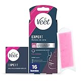 bandas depilatorias de cera fria veet precio ELIMINA EL VELLO MÁS CORTO: nuestra lengüeta EasyGrip, te ayuda a eliminar el vello más corto* desde la raíz incluso en la primera aplicación