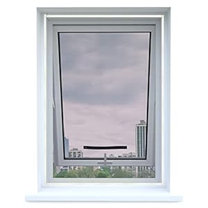 Apalus Zuschneidbares Fliegengitter für Klappfenster