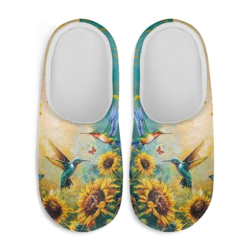 Howilath Plush Slippers for Women with Flannel Upper Non-Slip Closed Toe Plush Slippers for Indoor Outdoor2