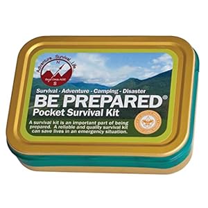 Be Prepared® Pocket Survival Kit PSK Holder not Included