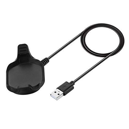 Cable Garmin Approach S5 y S6 LOKEKE cargador USB negro para reloj de golf