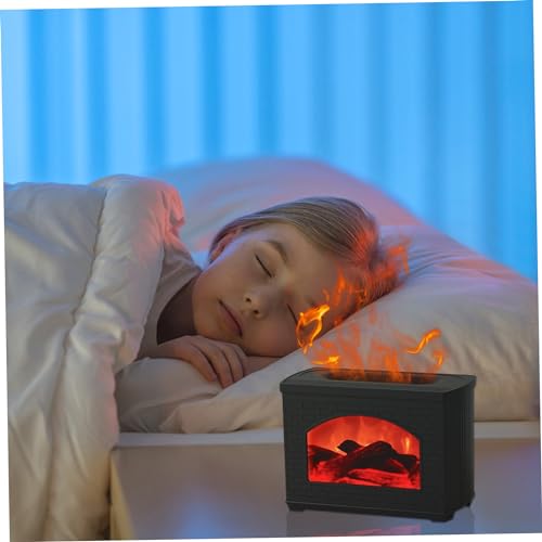 Difusor aromático eléctrico Flame Humidifier USB 270ML miniatura 2
