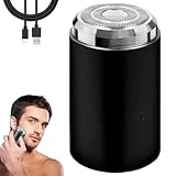 Mini Rasierer Herren Elektrisch, Rasierer Herren Intimbereich, IPX7 Nass- und Trockenrasierer, Elektrorasierer Herren für Weihnachtsgeschenke für Männer (A)