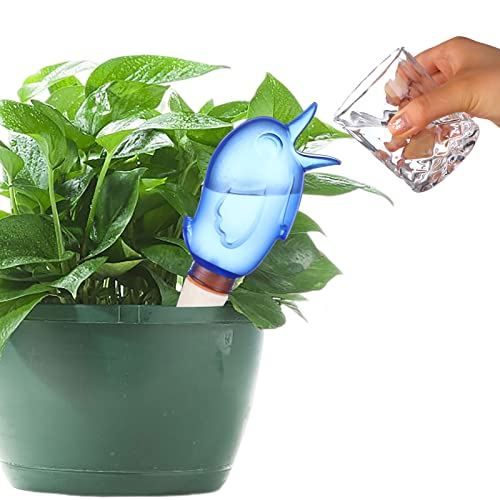 6 Pack Self Watering Spike,Plant Watering Globes Automatic Drip Irrigation Self-Watering Stakes Moist Roots For Indoor Outdoor Plants,Bird Shape #TOP3