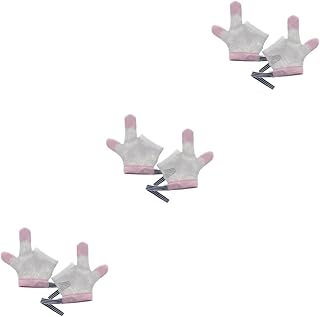 Totority 3 Pares De Luvas Anticomer Para Bebês Luvas De Dedo Para Chupar O Polegar Para Crianças Protetor De Polegar Luvas Para Recém-Nascidos Luvas Infantis Para Polegar Crianças