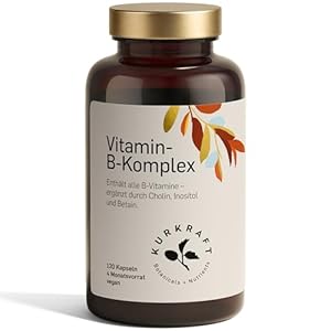Kurkraft Vitamin B-Komplex bioaktiv Forte Kapseln