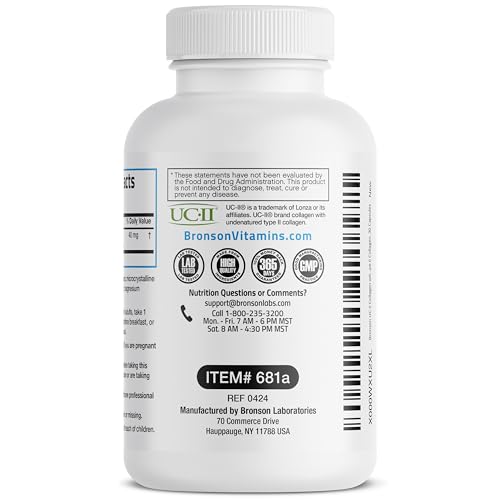 Bronson UC-II Undenatured Type II Collagen