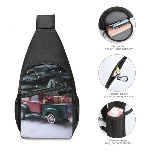 Mochila tipo sling para día de senderismo y uso casual miniatura 5