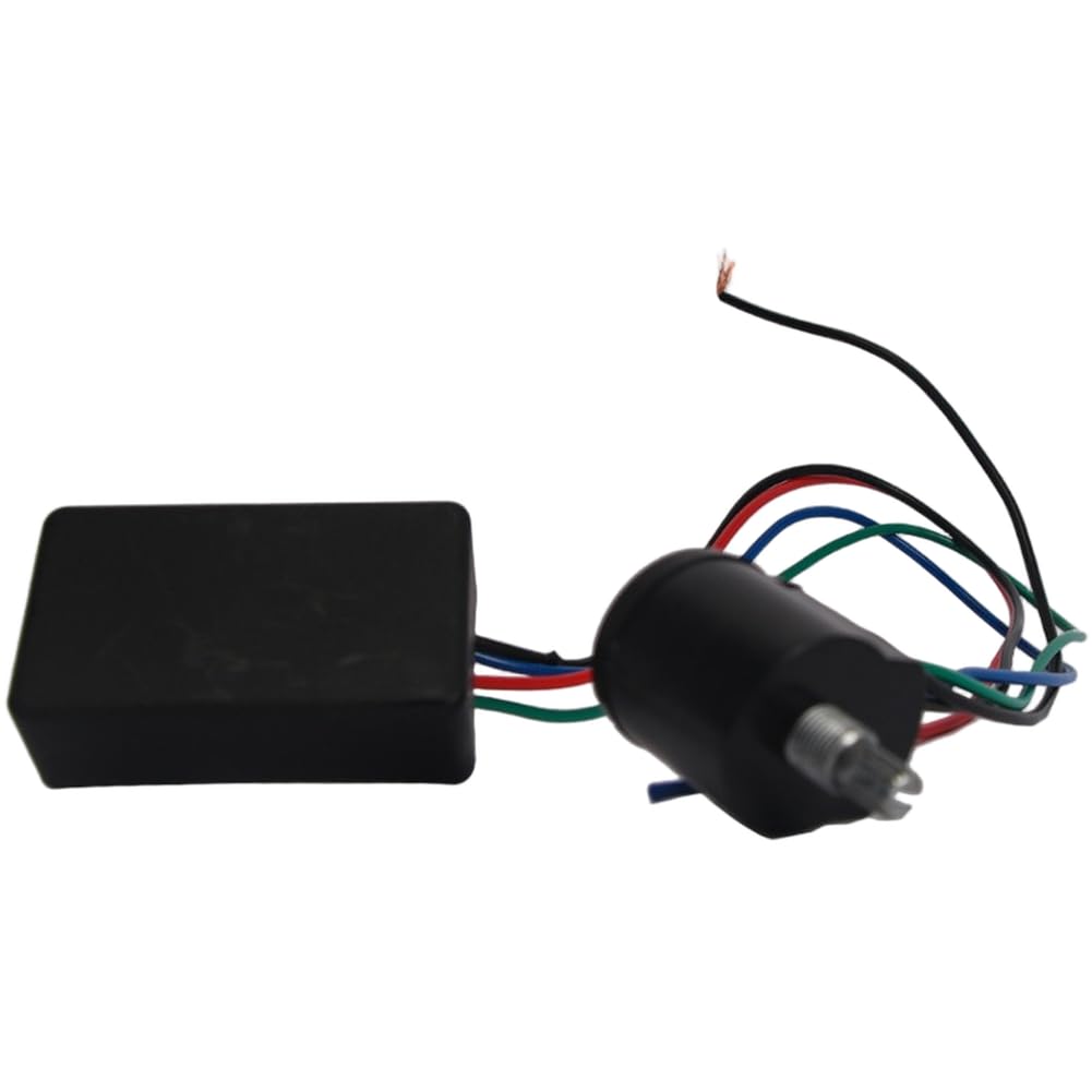 12V DC Speed Controller Switch for Electric Sprayer and Water Pump, Adjustable Flow Regulator Compatible with 70W Pumps, Black (Option C: Aluminum Cap)