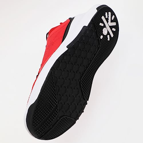 Image of Men's Crosstrain Training Shoes, Mesh Upper, Enhanced Grip, Multi-Directional Flexibility, Pull Tabs, Lace-Up, High Energy Return, Sporty Footwear for Men